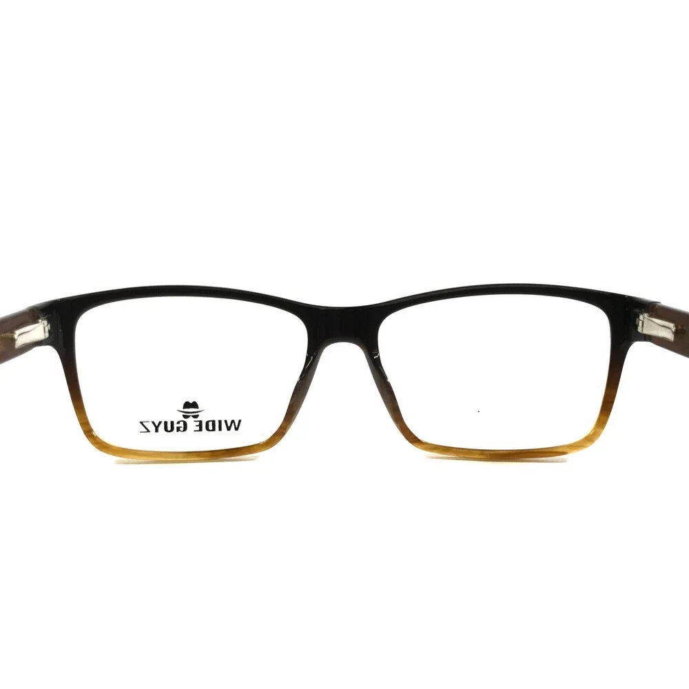 Wide Guyz Eyeglasses Frames BABY FACE BRN FADE Brown Fade Rectangle 57-16-150